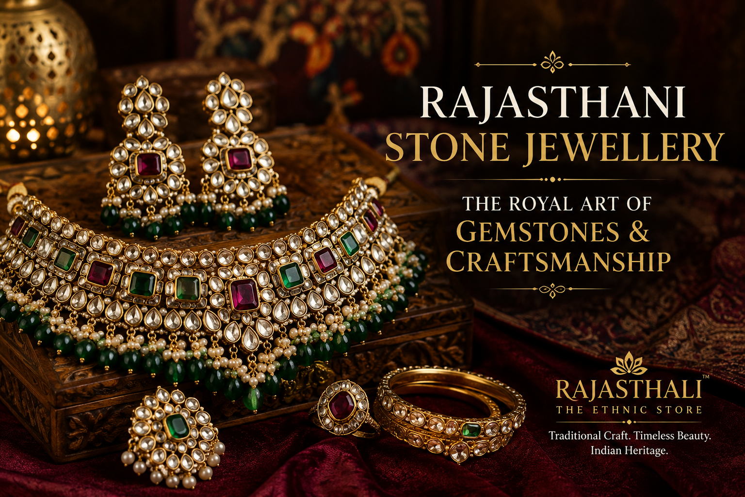 Rajasthani Stone Jewellery