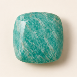 Illustrative view of a loose Amazonite gemstone