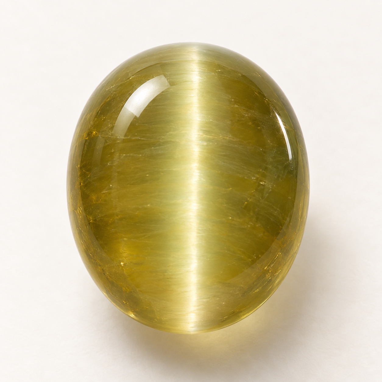 Illustrative view of a loose Cat’s Eye gemstone