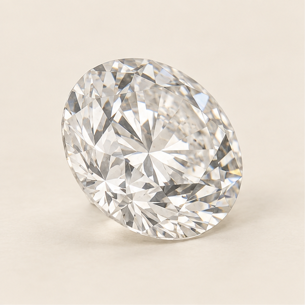 Illustrative view of a loose Diamond gemstone