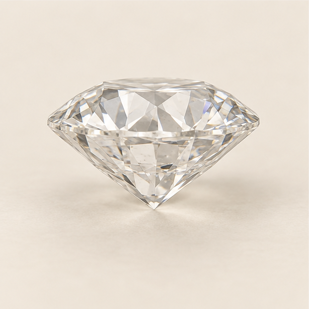 Illustrative view of a loose Diamond gemstone
