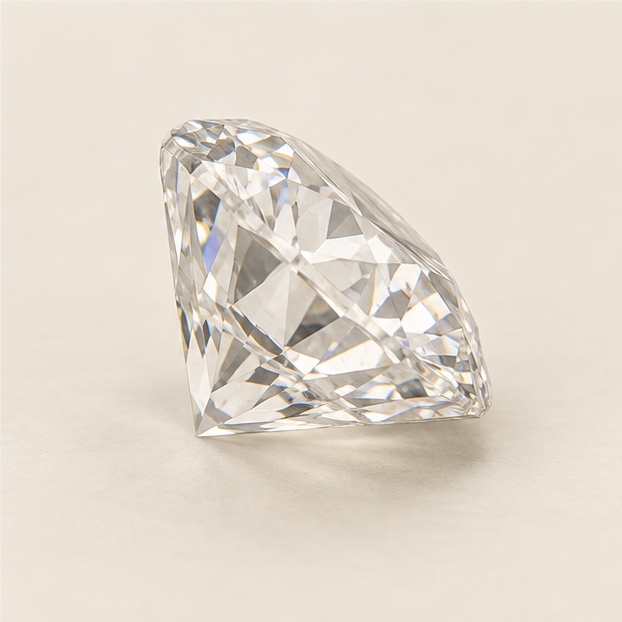 Illustrative view of a loose Diamond gemstone