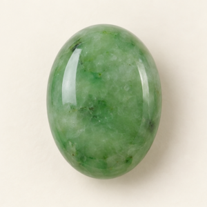 Illustrative view of a loose Jade gemstone