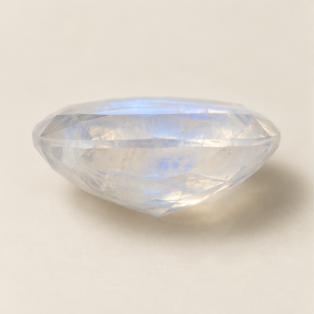 Illustrative view of a loose Moonstone gemstone