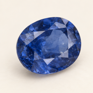 Illustrative view of a loose Sapphire gemstone