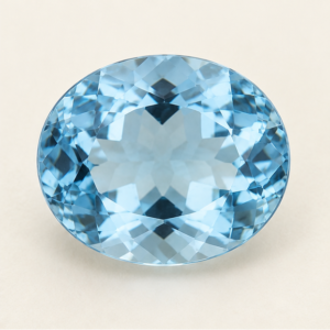 Illustrative view of a loose Topaz gemstone