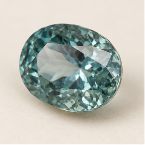 Illustrative view of a loose Zircon gemstone