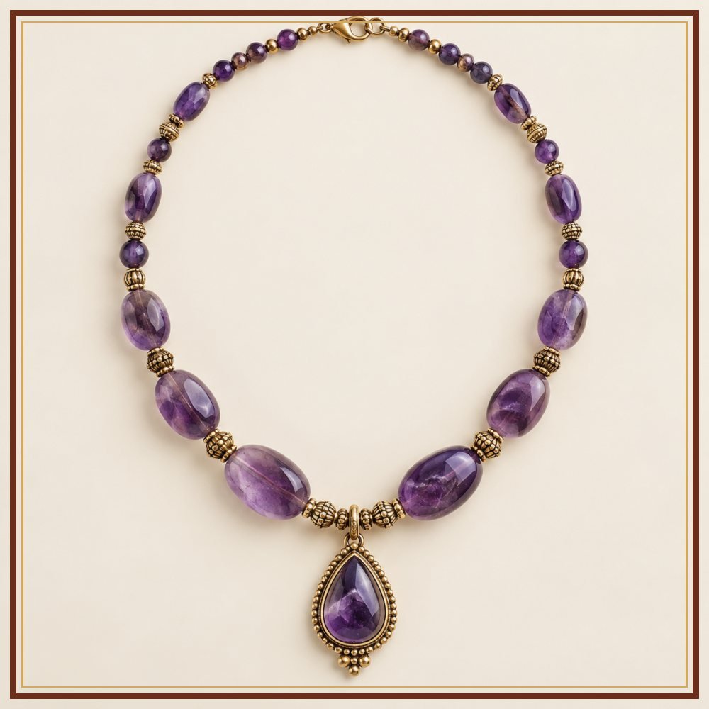 Amazonite Meera Necklace