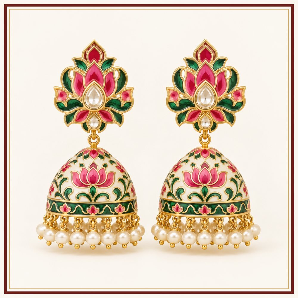 Amethyst Rani Drop Earrings