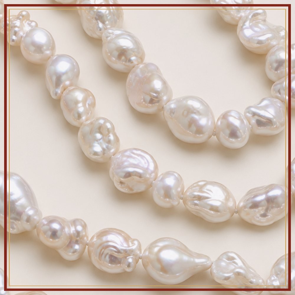 Baroque Pearl String – 6–8 mm