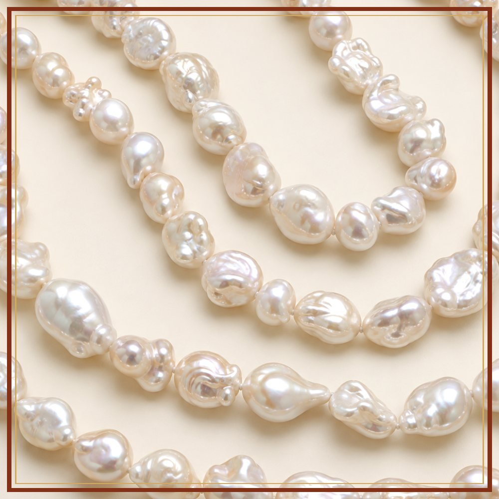 Baroque Pearl String – 8–10 mm