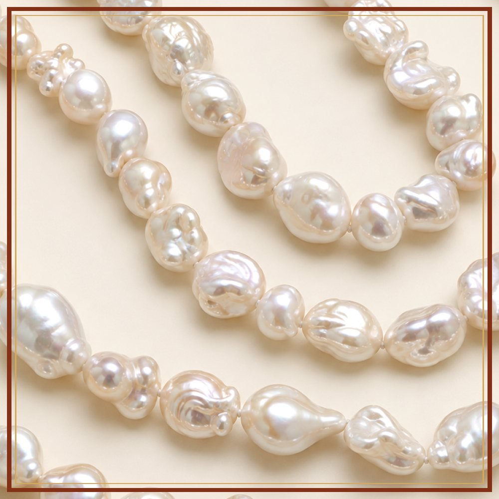 Baroque Pearl String – 8–10 mm