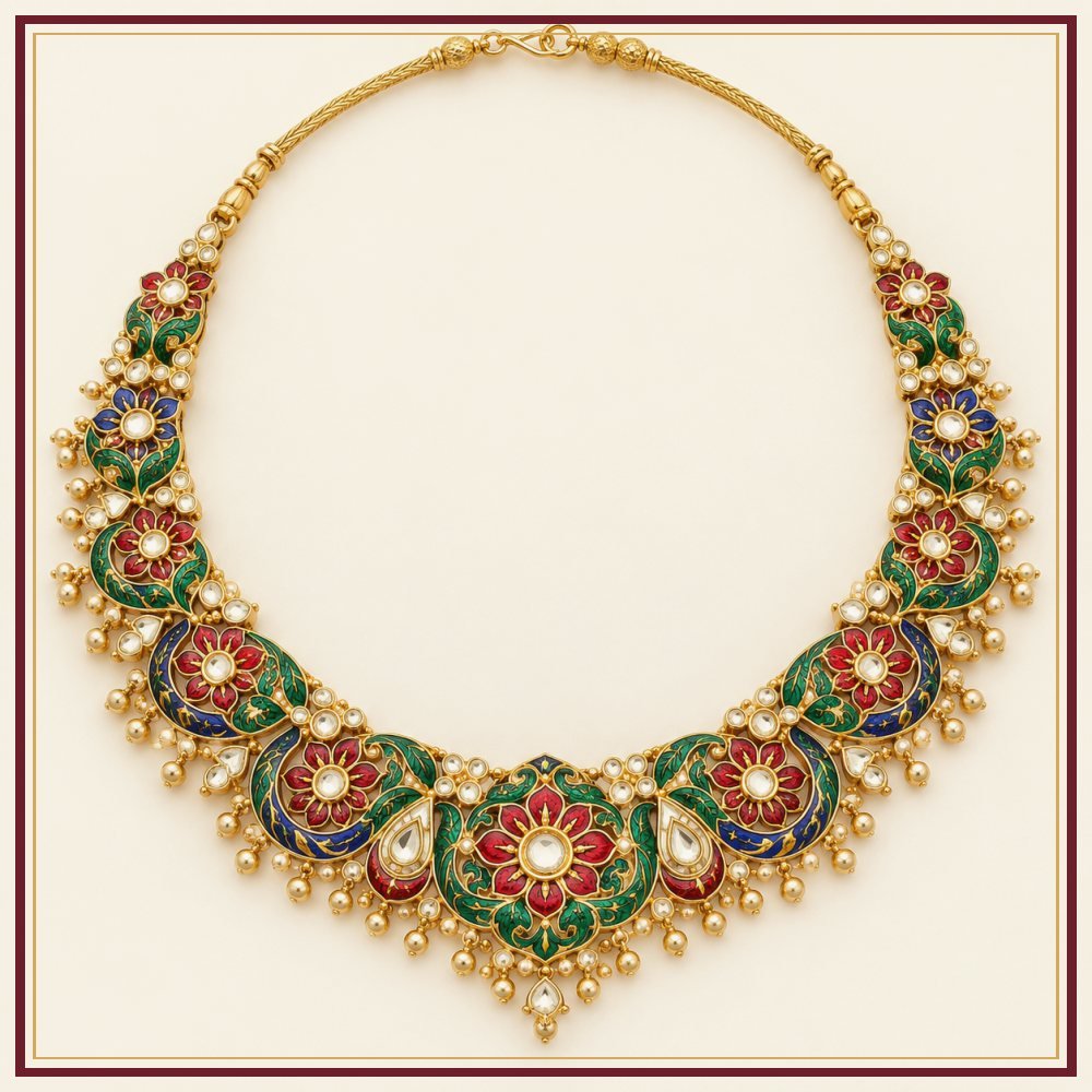 Chand Baori Aad Necklace