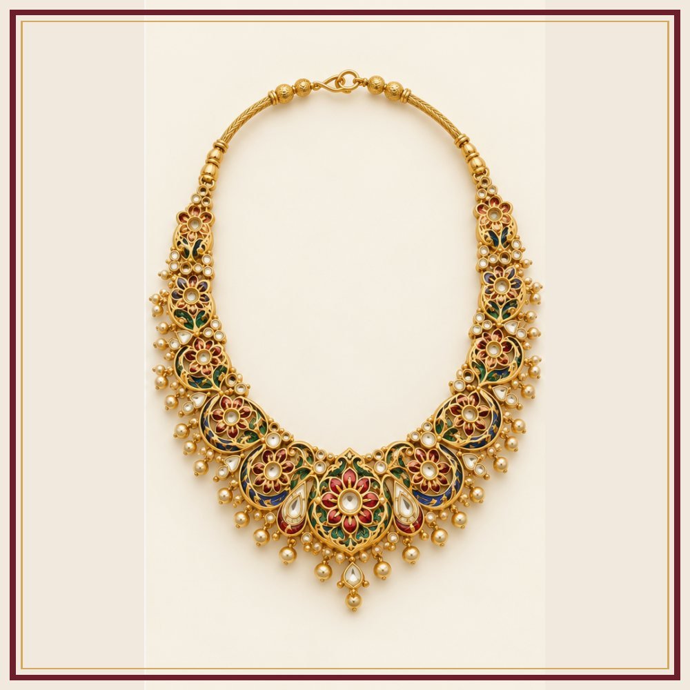 Chand Baori Aad Necklace