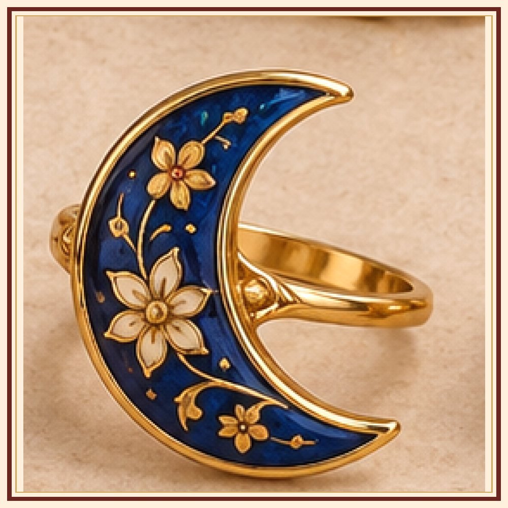Chand Baori Meenakari Ring Heritage Edition