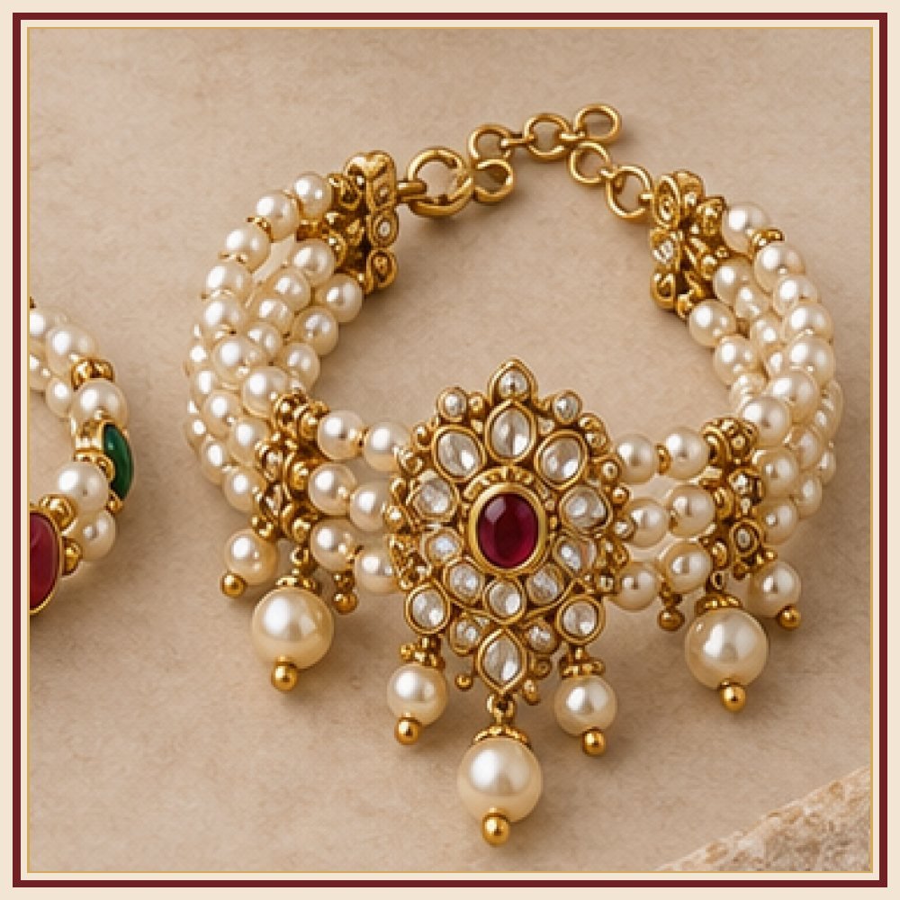 Chand Baori Moti-Style Bracelet Heritage Edition
