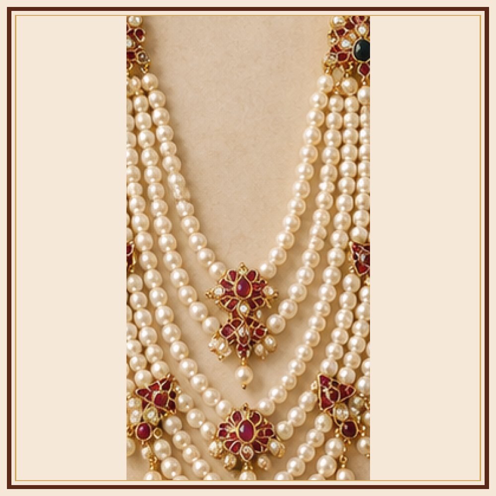 Chand Baori Moti-Style Rani Haar Heritage Edition