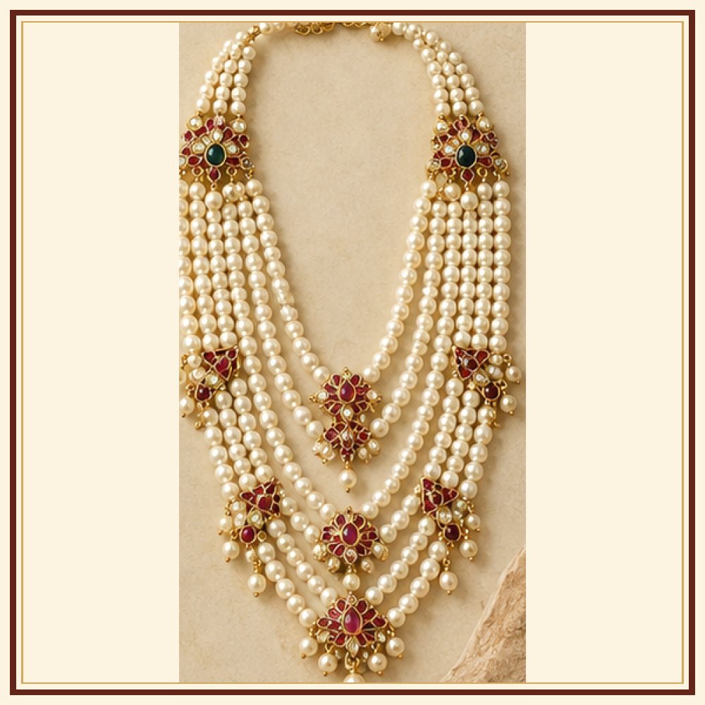 Chand Baori Moti-Style Rani Haar Heritage Edition
