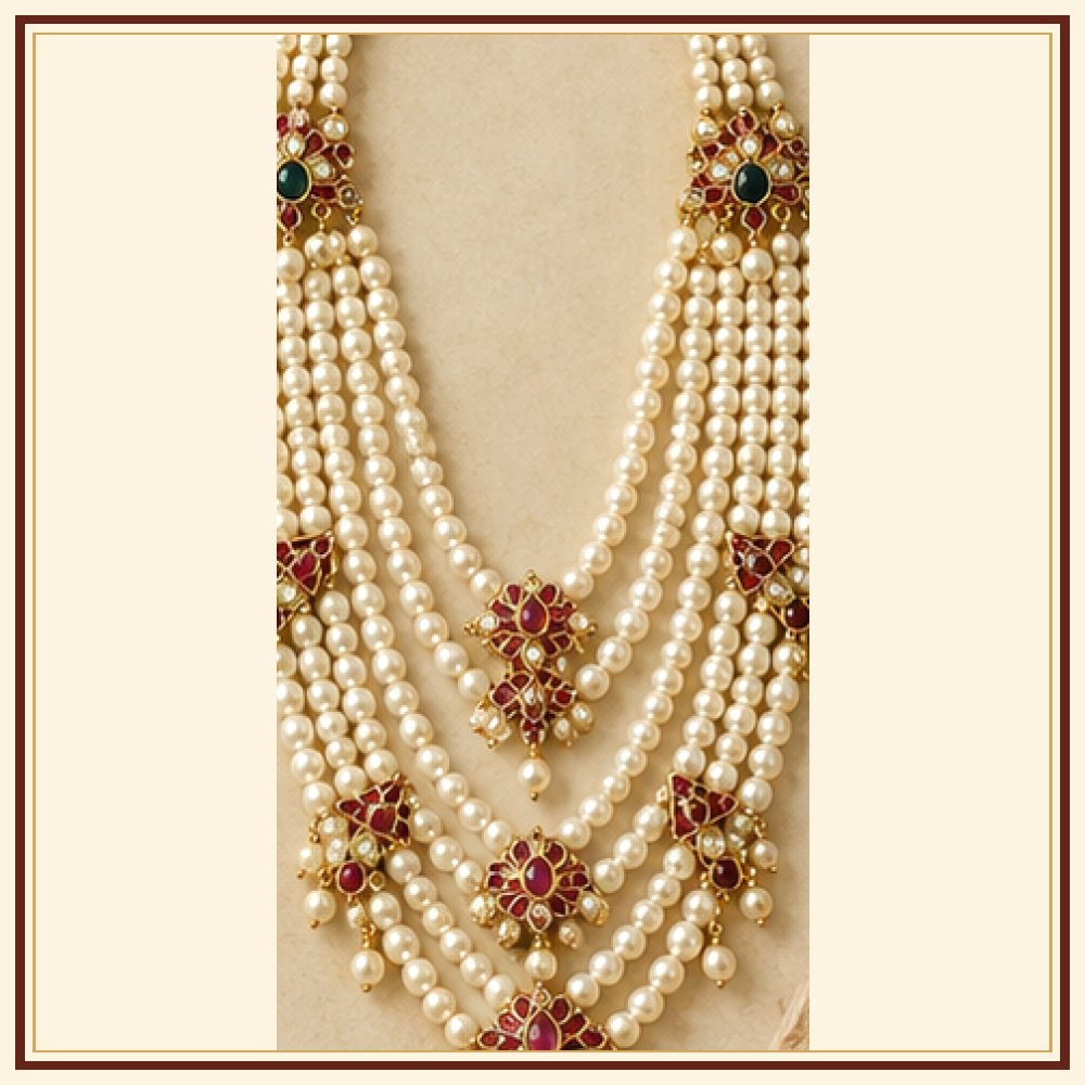Chand Baori Moti-Style Rani Haar Heritage Edition