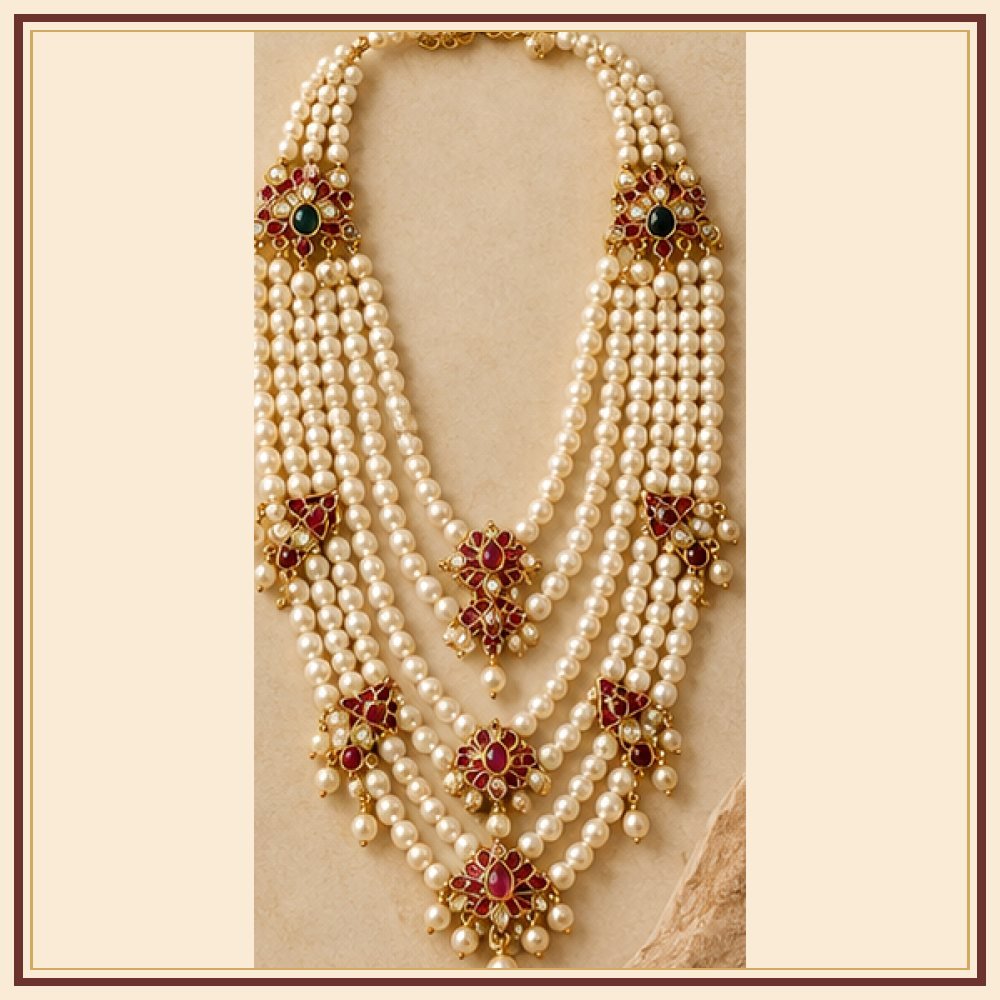 Chand Baori Moti-Style Rani Haar Heritage Edition