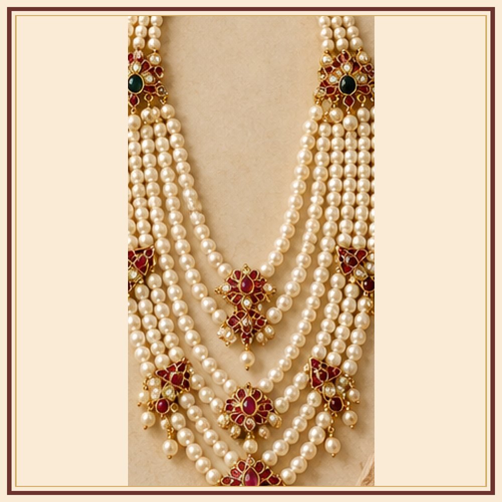 Chand Baori Moti-Style Rani Haar Heritage Edition