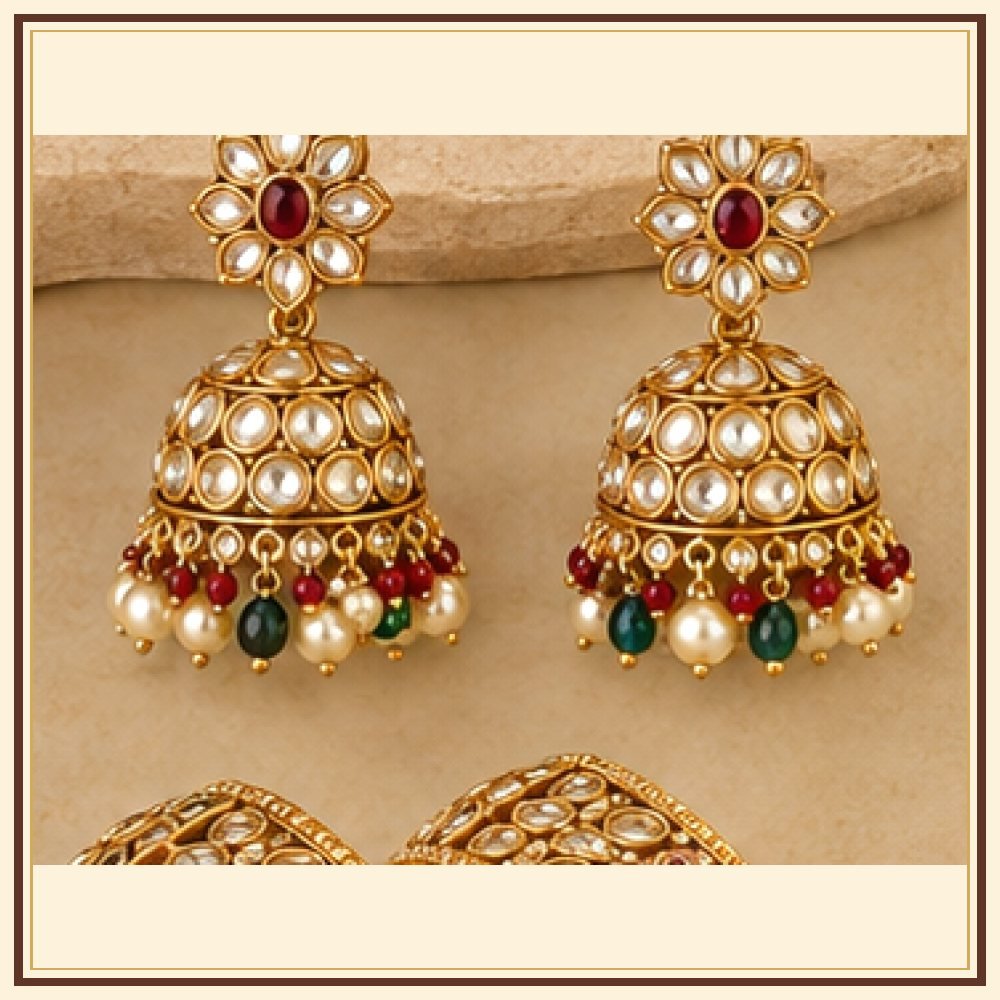 Chand Prabha Kundan-Style Armlet