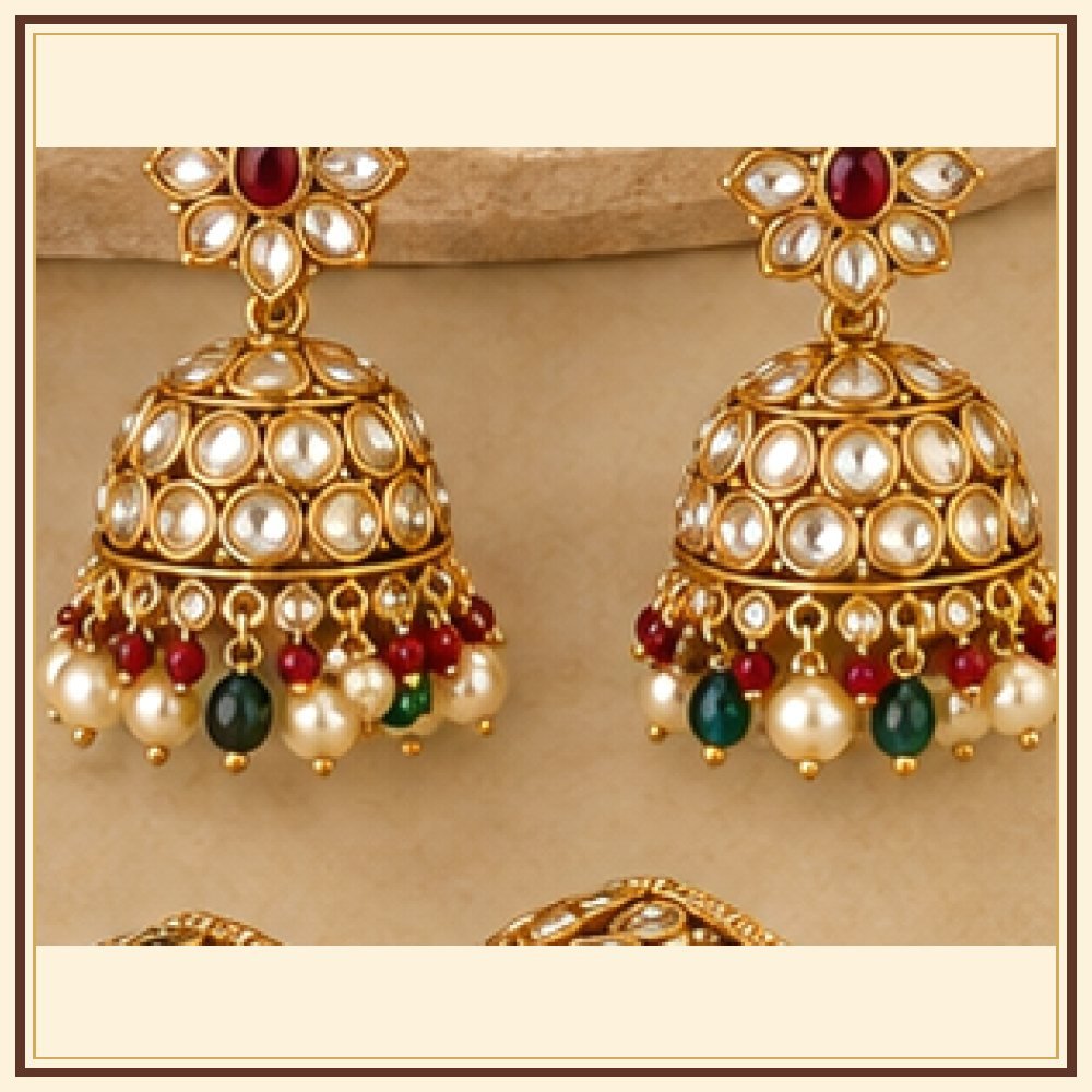 Chand Prabha Kundan-Style Armlet