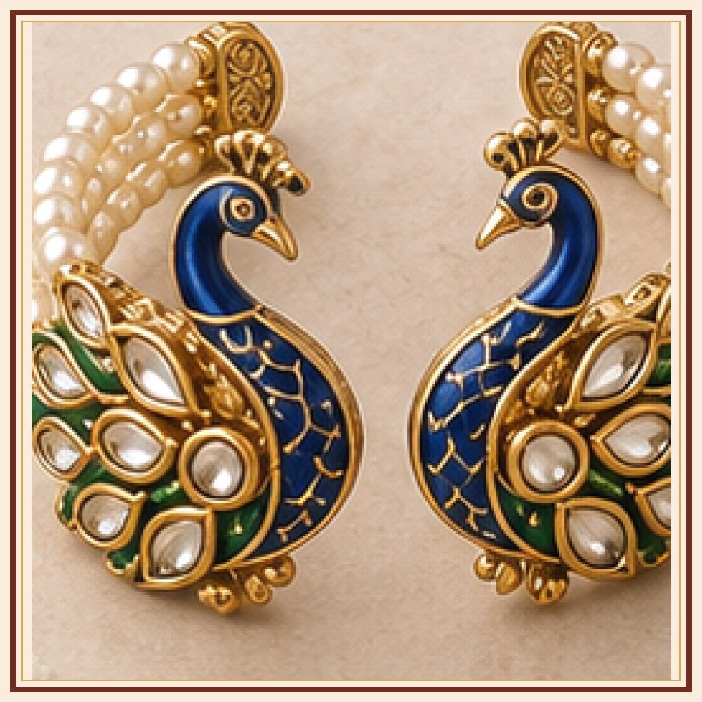 Dulhan Phool Moti Wrist Bracelet