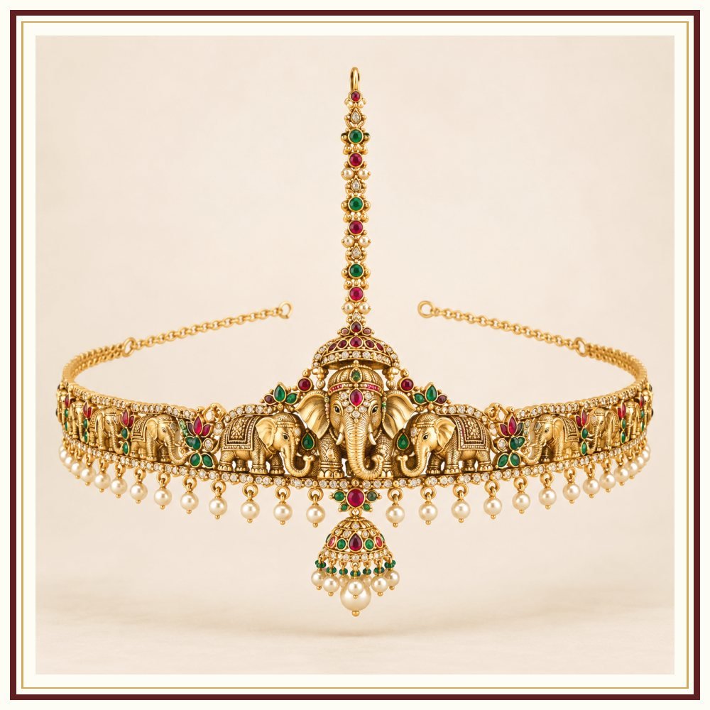Gaj Yatra Head Ornament Heritage Edition