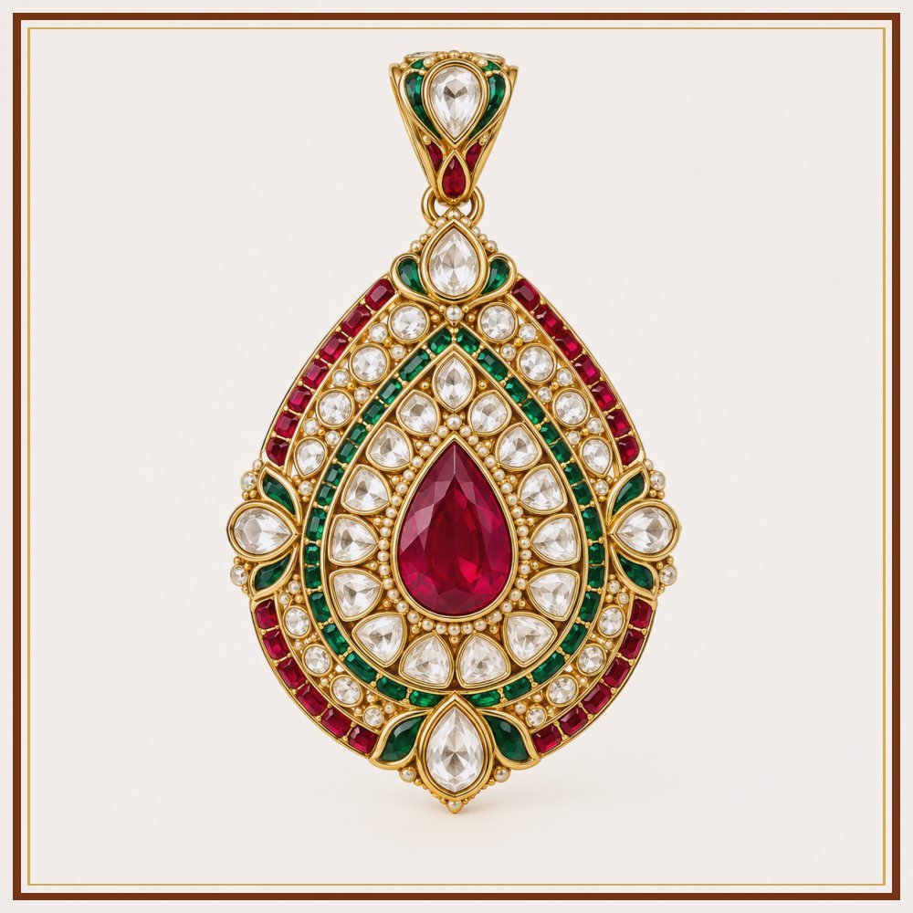 Gaj Yatra Jadau-Style Ornament Heritage Edition