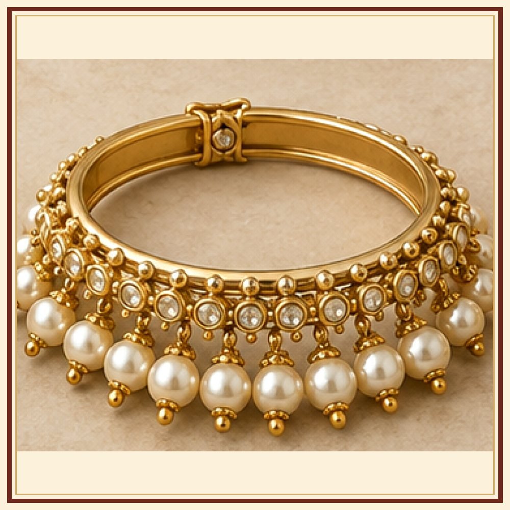 Gaj Yatra Moti-Style Bracelet Heritage Edition