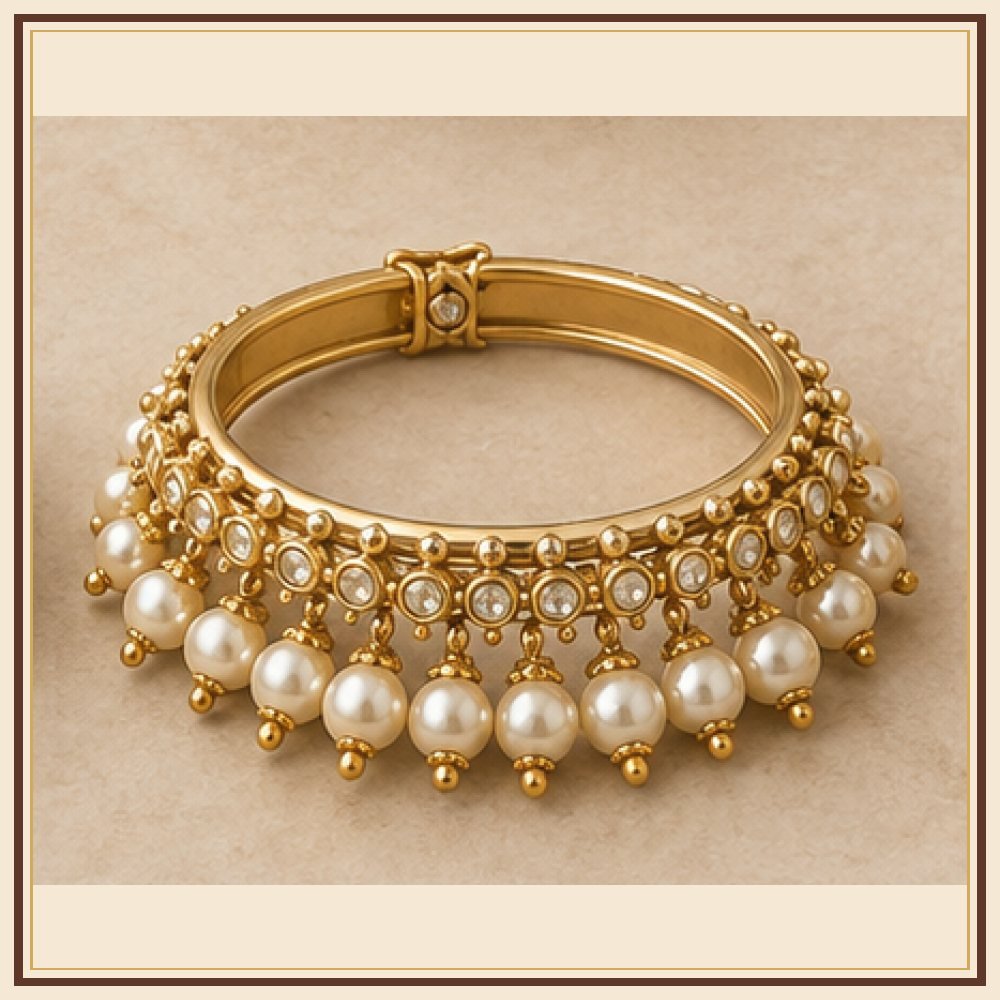 Gaj Yatra Moti-Style Bracelet Heritage Edition