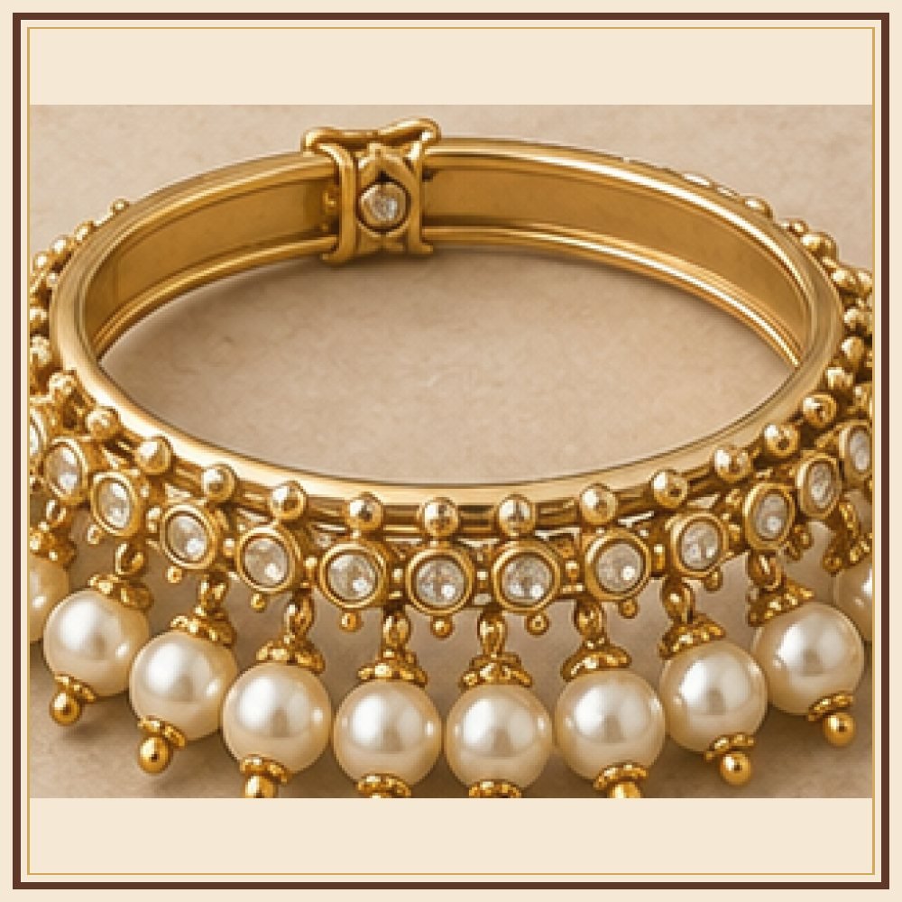 Gaj Yatra Moti-Style Bracelet Heritage Edition