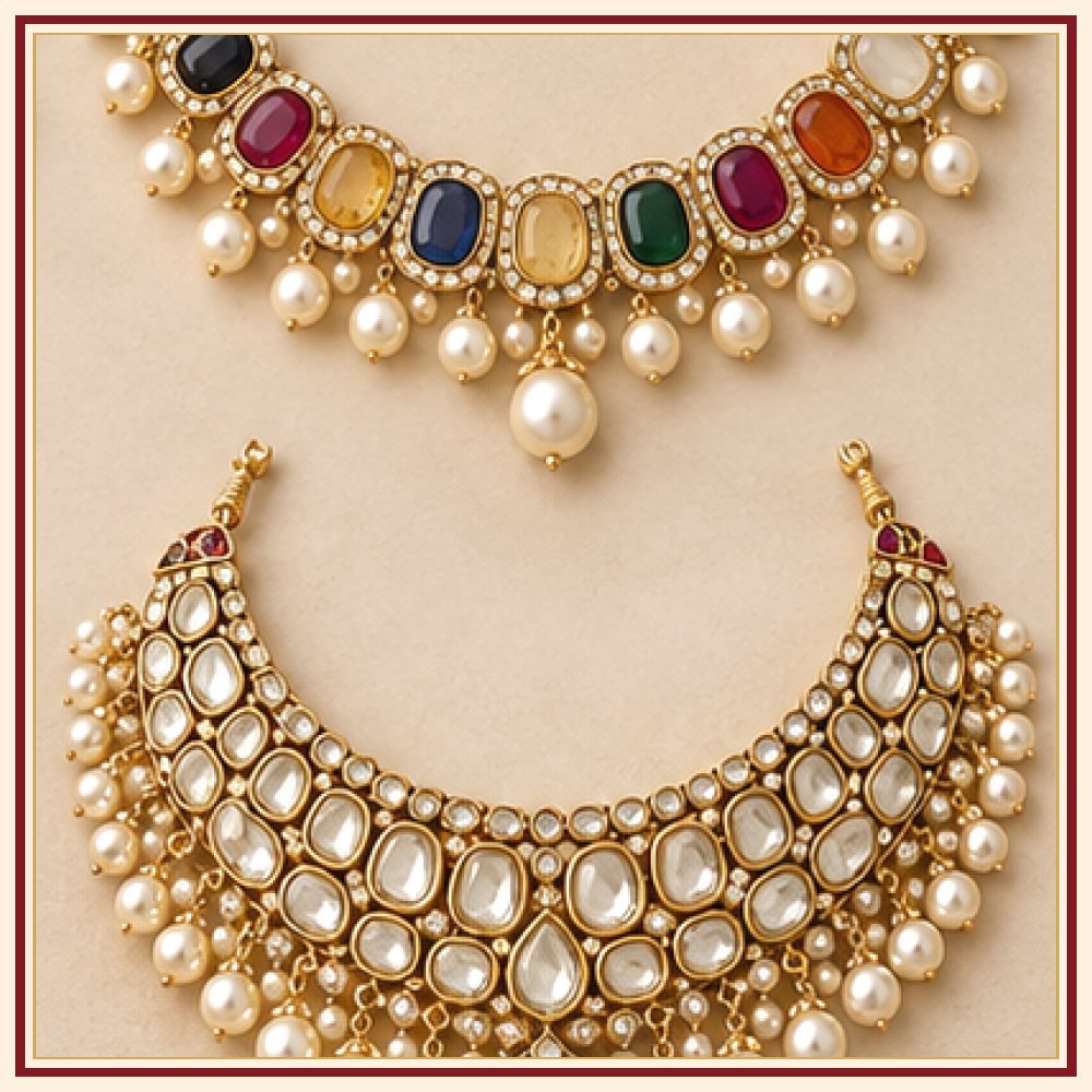 Gaj Yatra Moti-Style Necklace Heritage Edition
