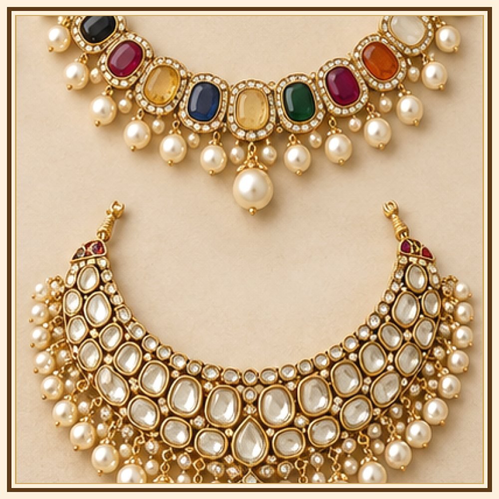 Gaj Yatra Moti-Style Necklace Heritage Edition