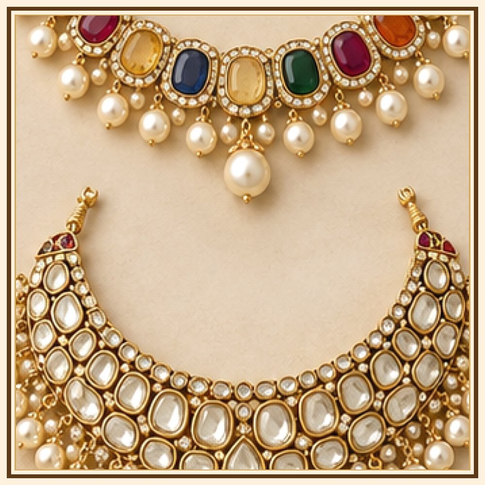 Gaj Yatra Moti-Style Necklace Heritage Edition