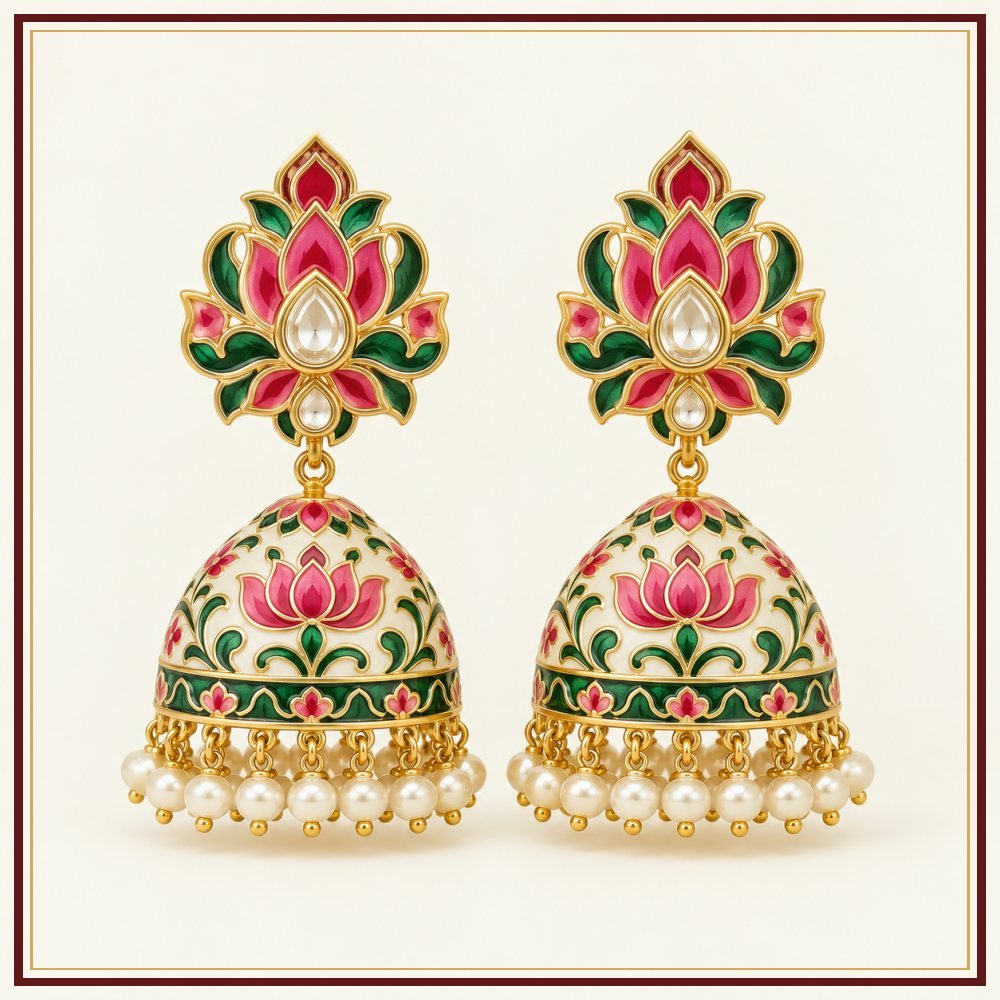 Green Onyx Panna Drop Earrings
