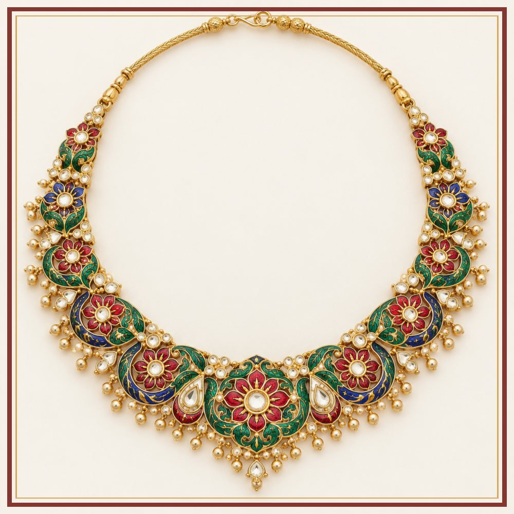 Gulab Aad Necklace