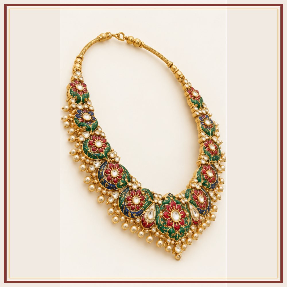 Gulab Aad Necklace