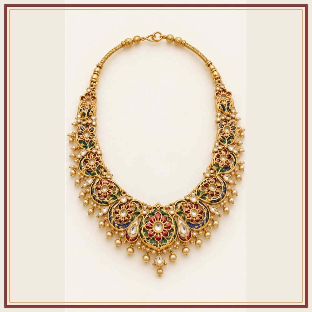 Gulab Aad Necklace