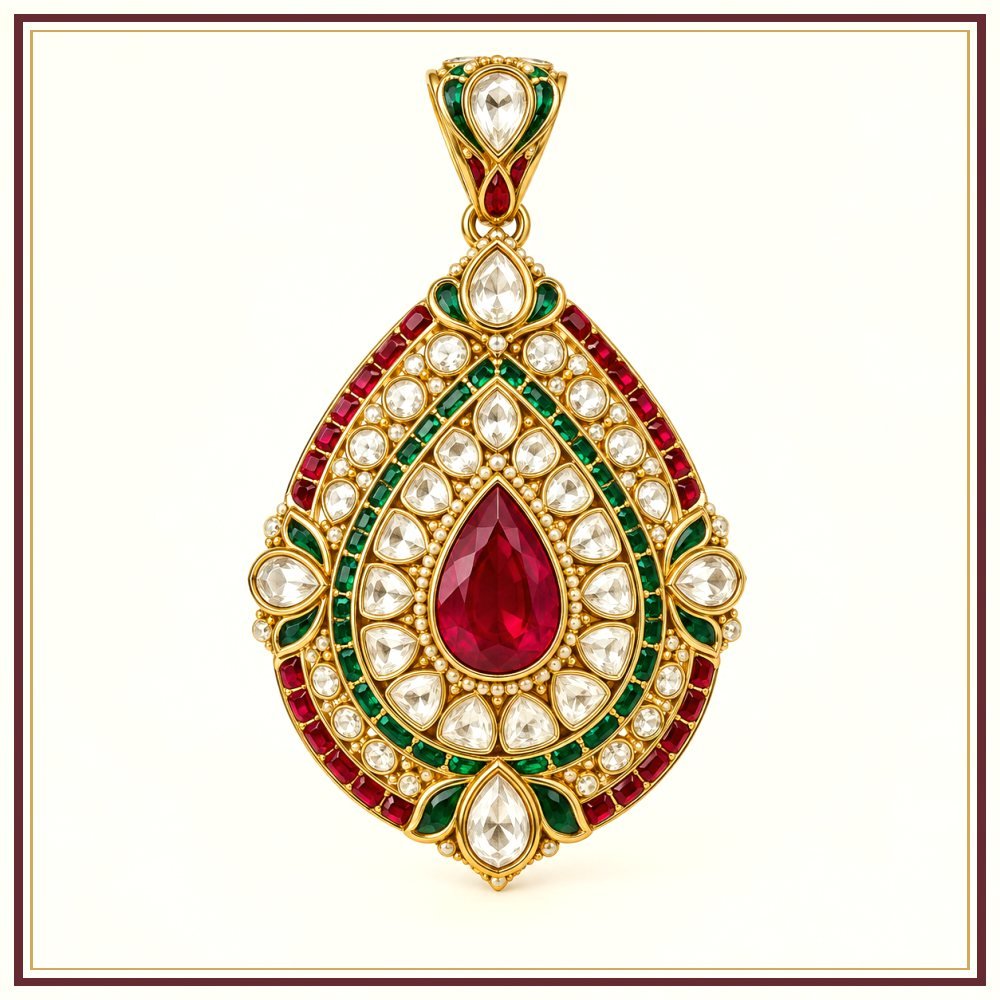 Gulab Hathphool Hand Ornament