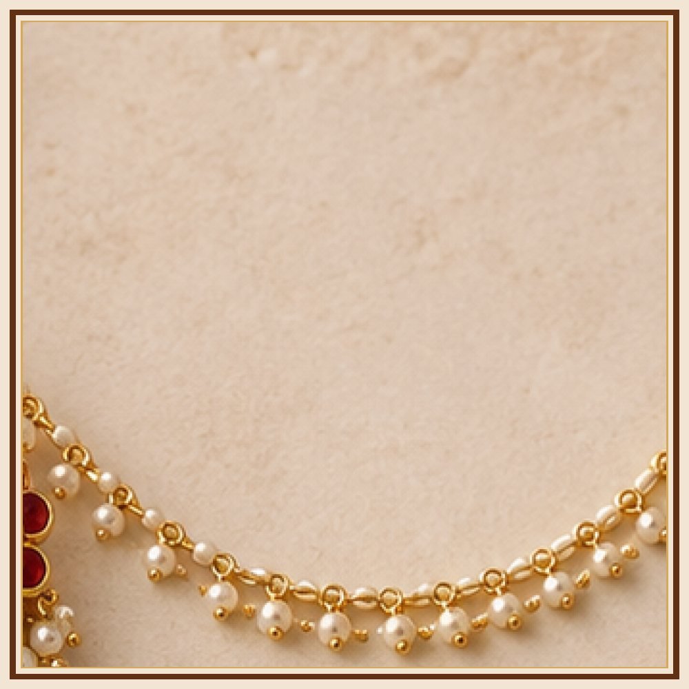 Gulab Kali Floral Nose Ring