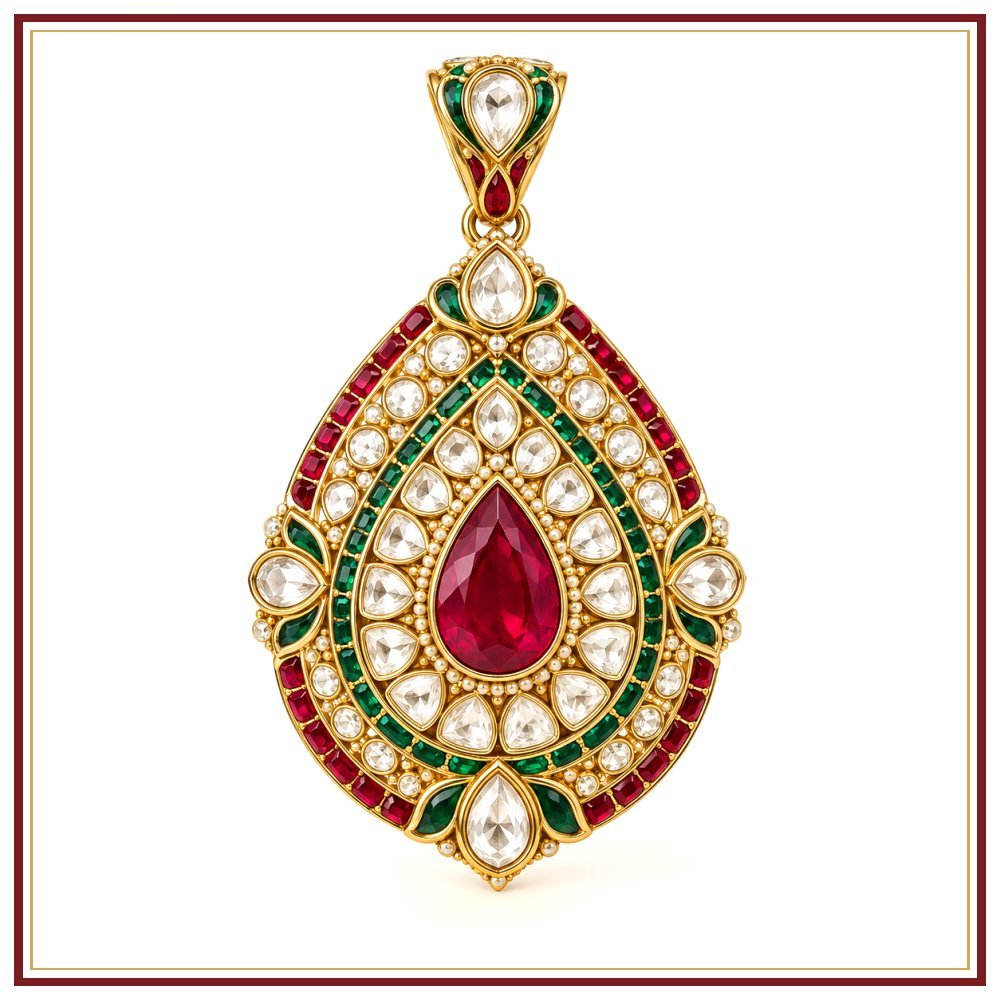 Gulab Kardhani Waist Belt