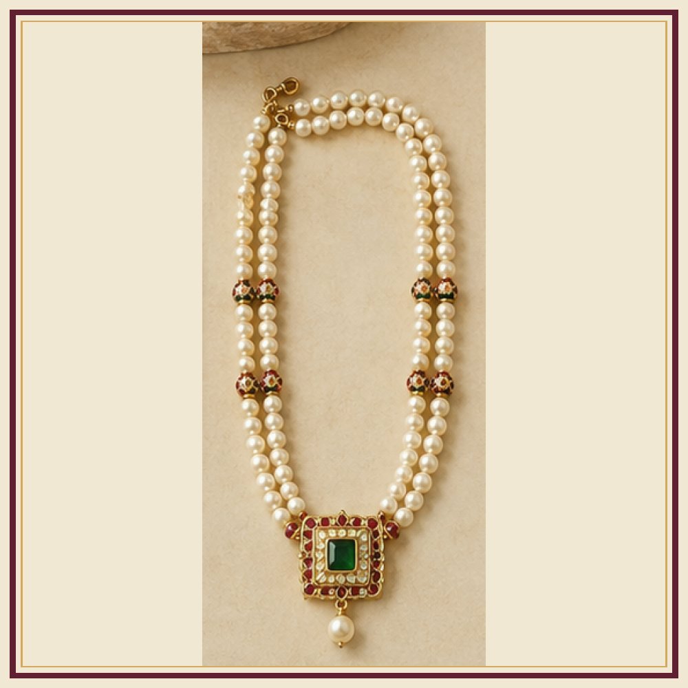 Gulab Vatika Moti-Style Rani Haar Heritage Edition