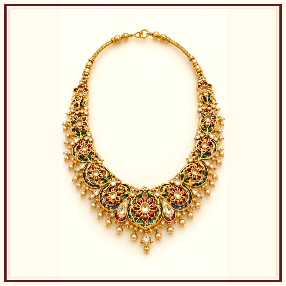Jharokha Aad Necklace