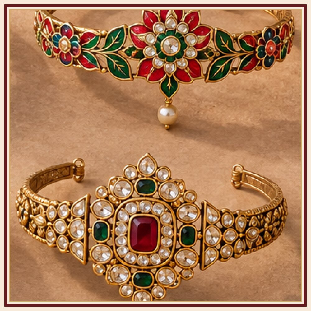 Jharokha Bajuband Armlet Heritage Edition