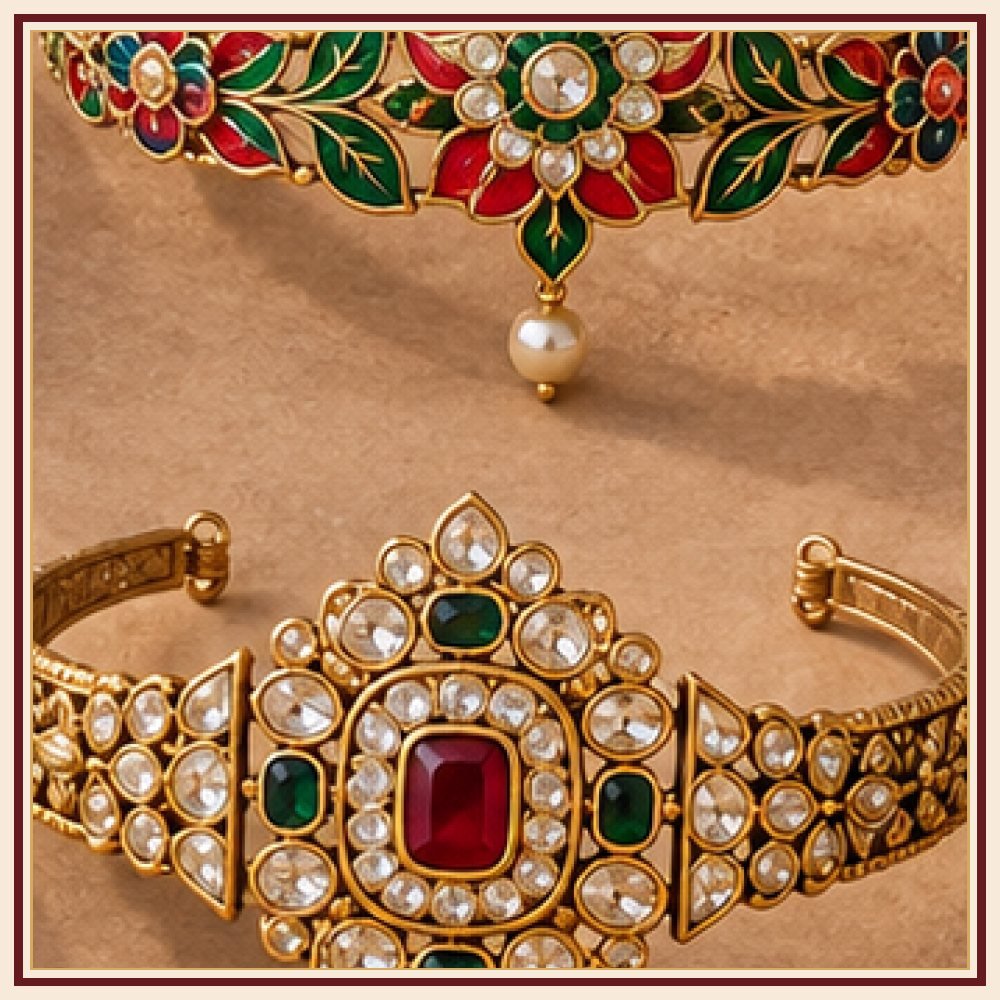 Jharokha Bajuband Armlet Heritage Edition