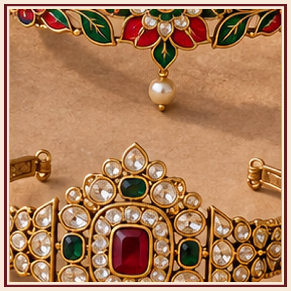 Jharokha Bajuband Armlet Heritage Edition