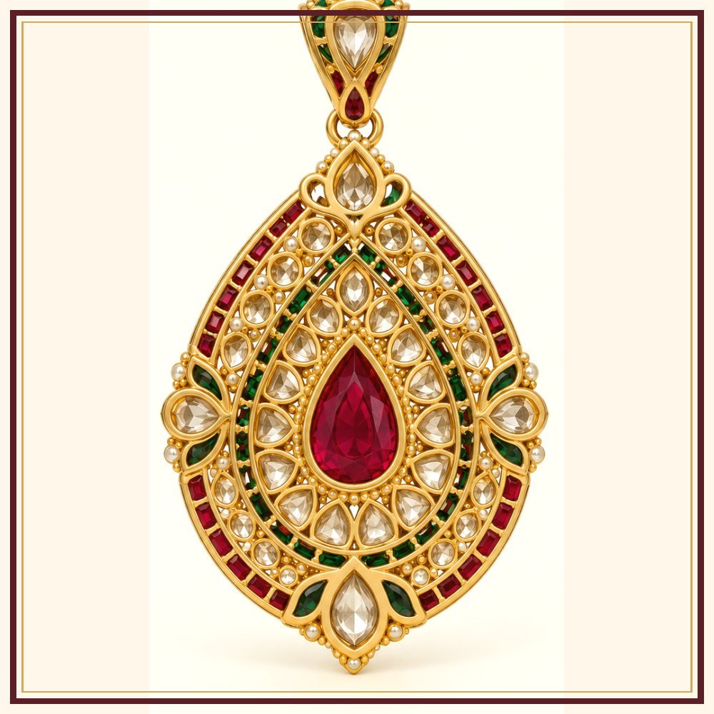 Jharokha Jadau-Style Ornament Heritage Edition