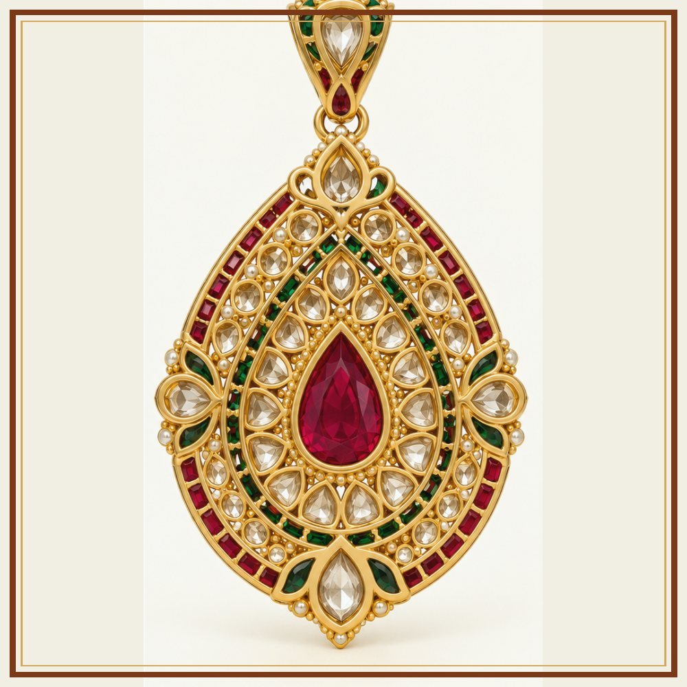 Kamal Hathphool Hand Ornament